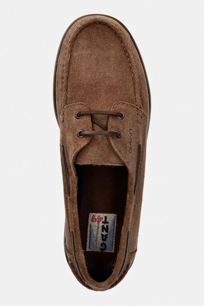 Gant мокасини мъжки от велур Yardport