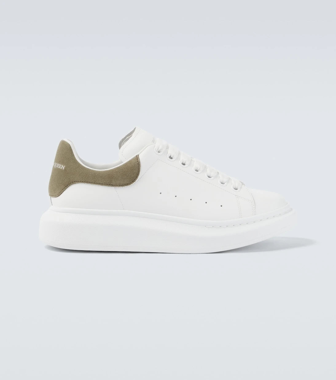 McQueen - Oversized leather sneakers