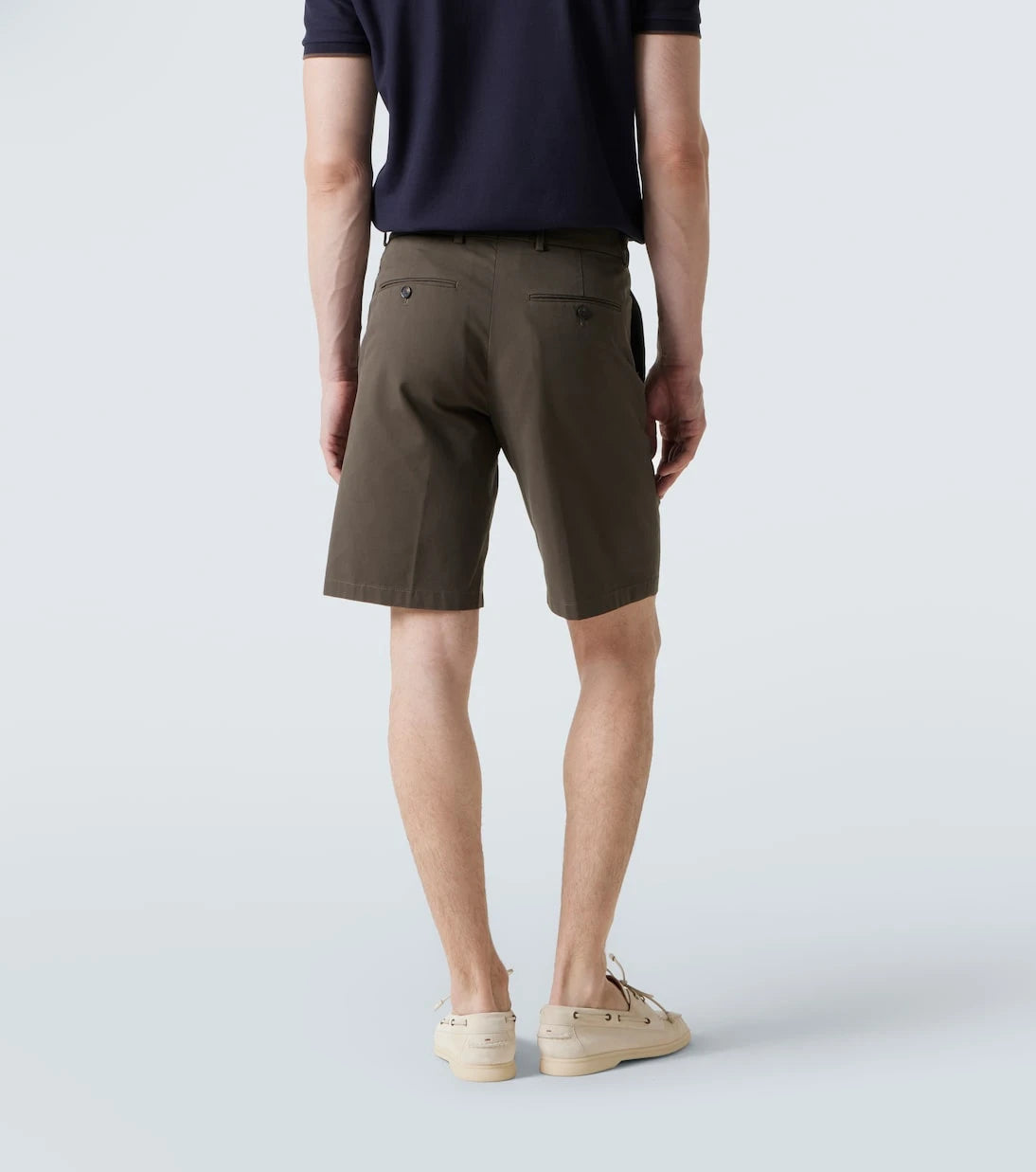 Loro Piana - شورت برمودا "جارنو" من مزيج القطن