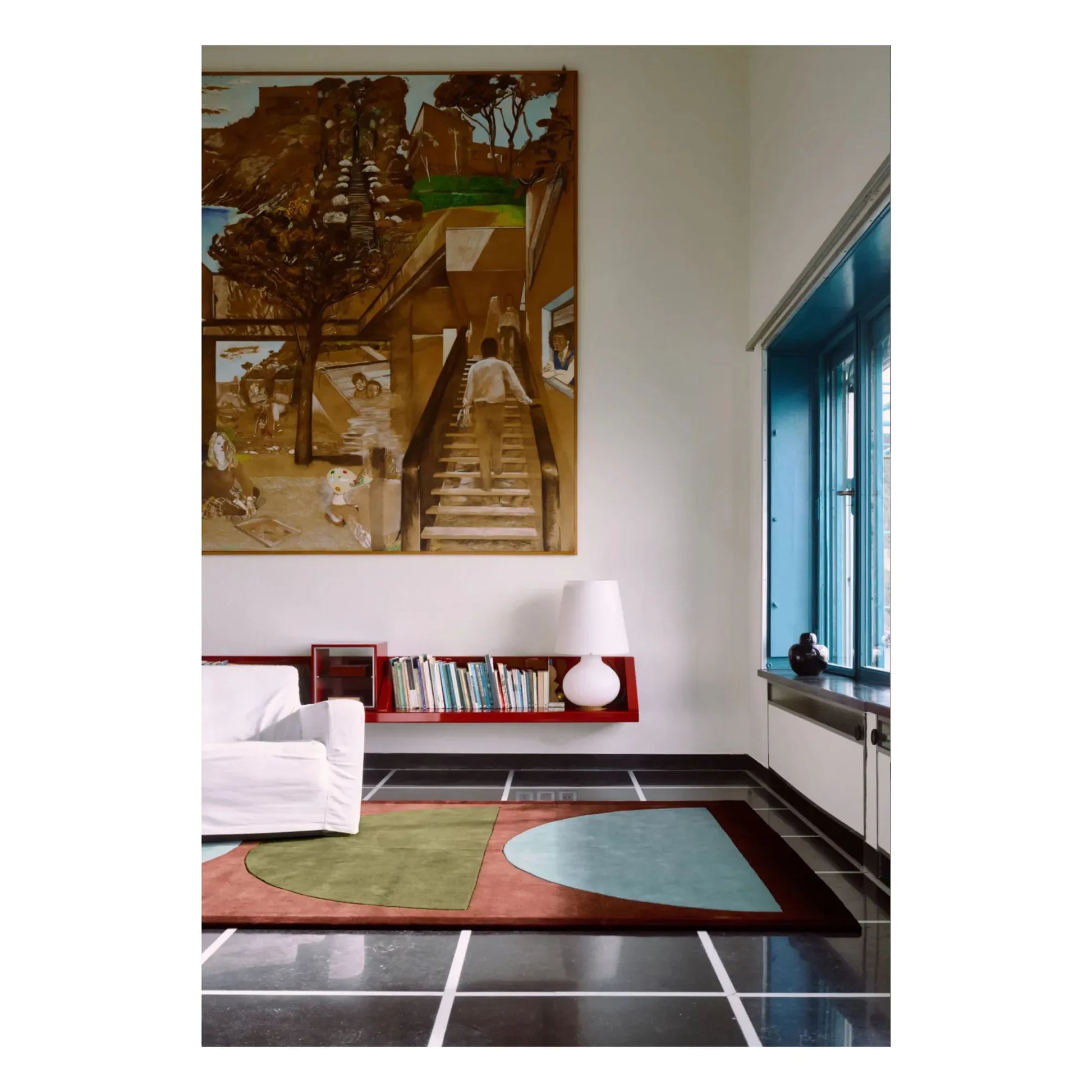 Layered - Coppa Canela wool carpet | Cannelle