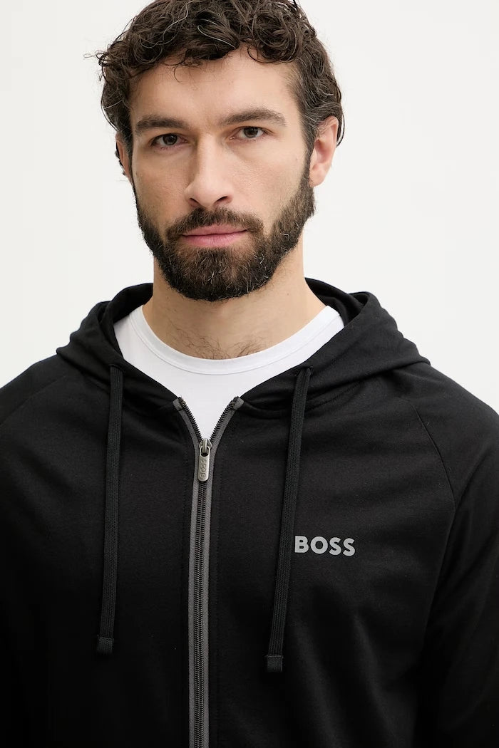 BOSS домашен суичър мъжки от памук Authentic Jacket H