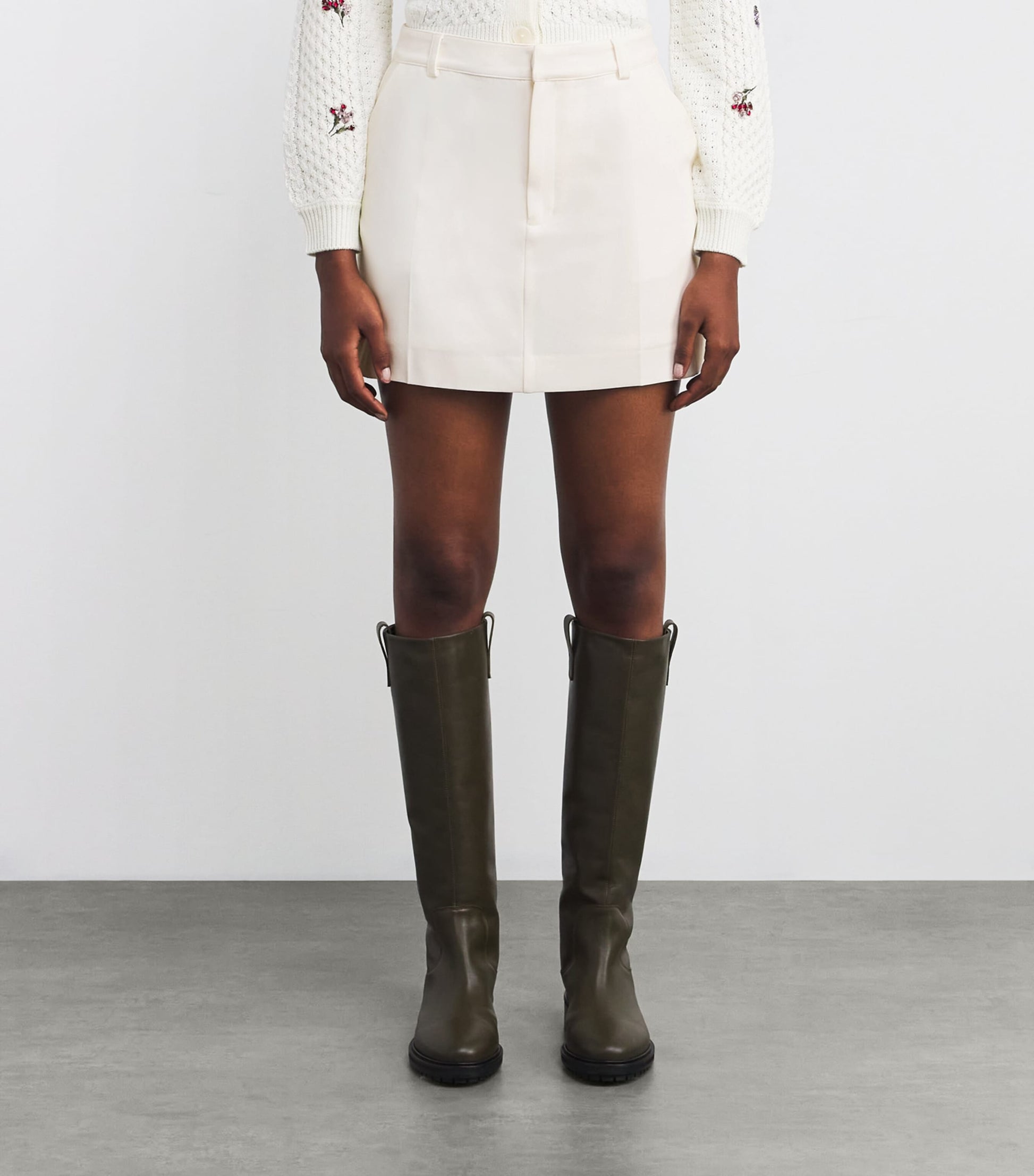 Cinq A Sept Ivory Marie Skort