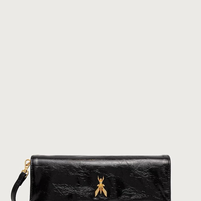 Patrizia Pepe deri kadın crossbody çanta