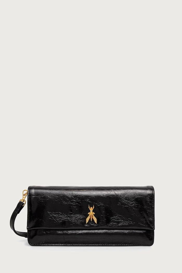 Patrizia Pepe deri kadın crossbody çanta