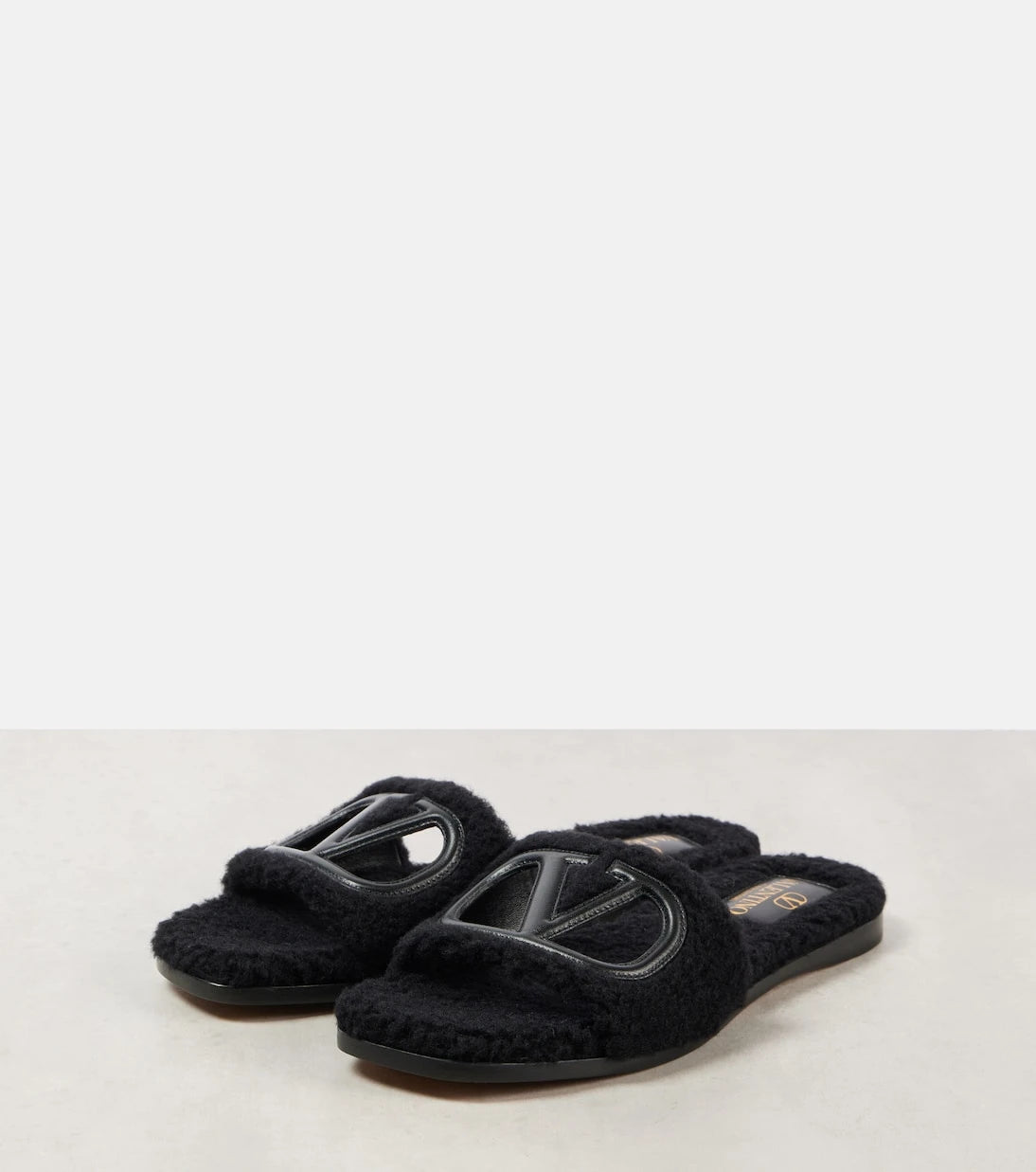 Valentino Garavani - VLogo cutout slides