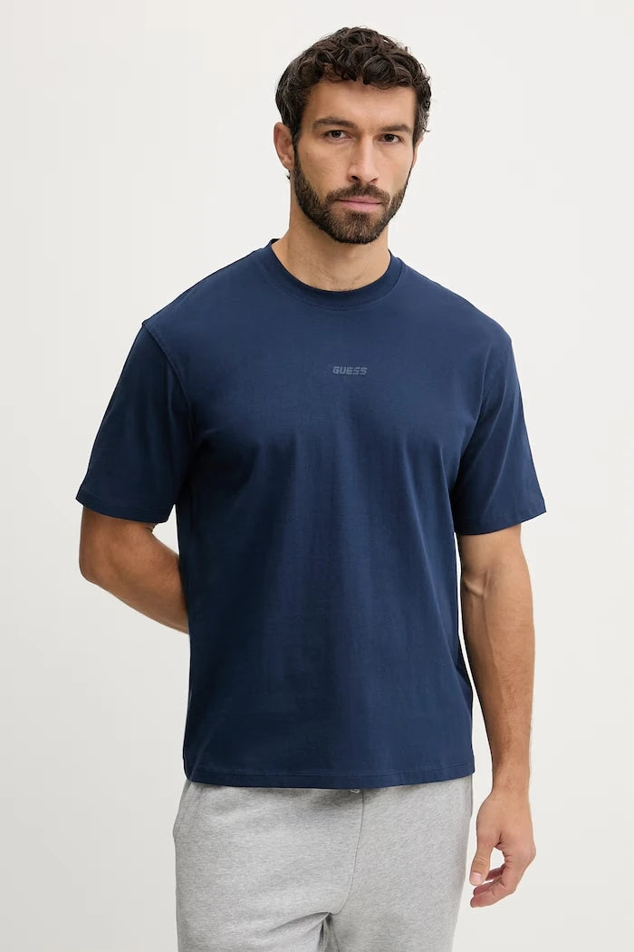 Памучна тениска Guess GIANO