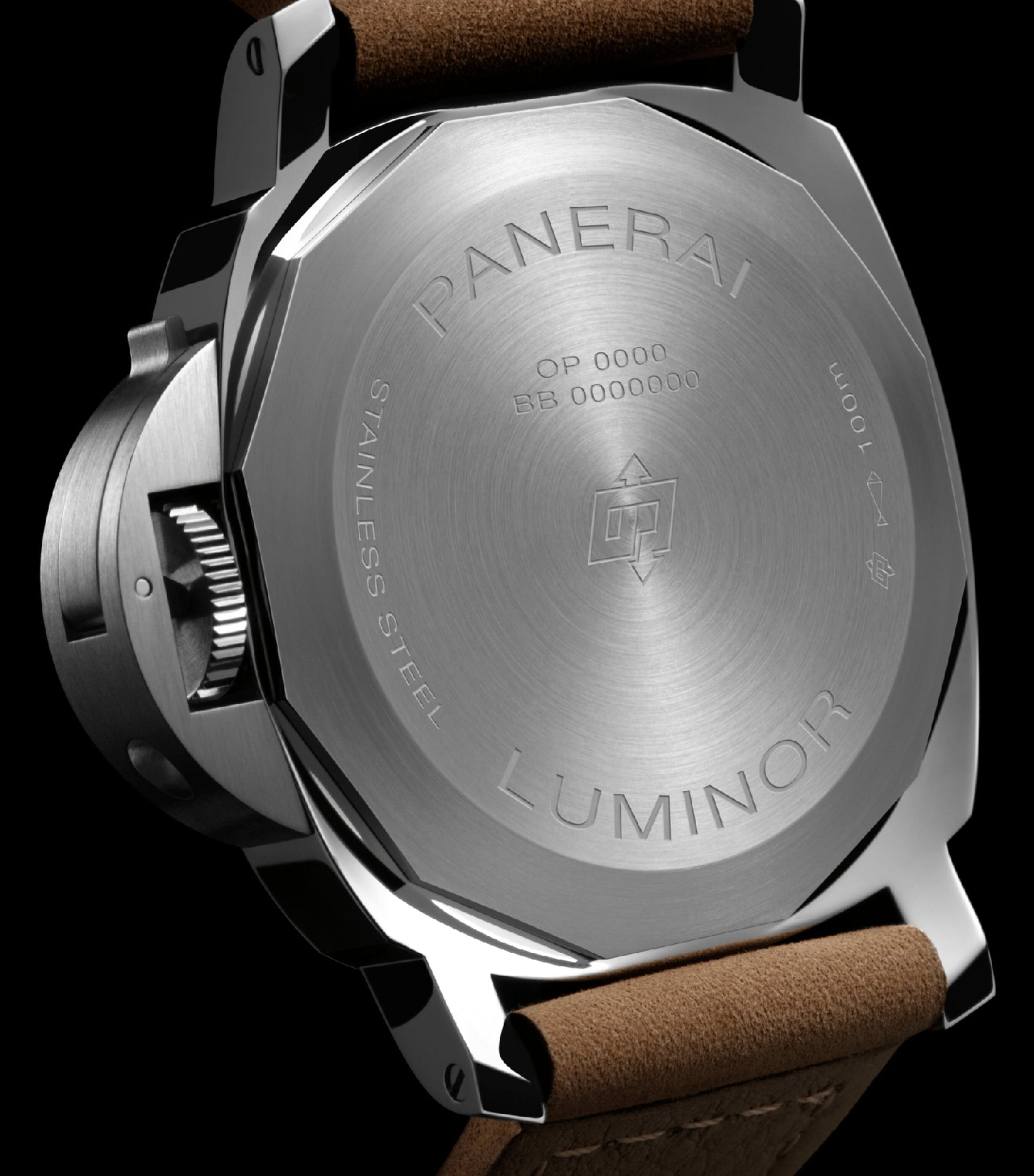 Panerai Stainless Steel Luminor Watch 44mm