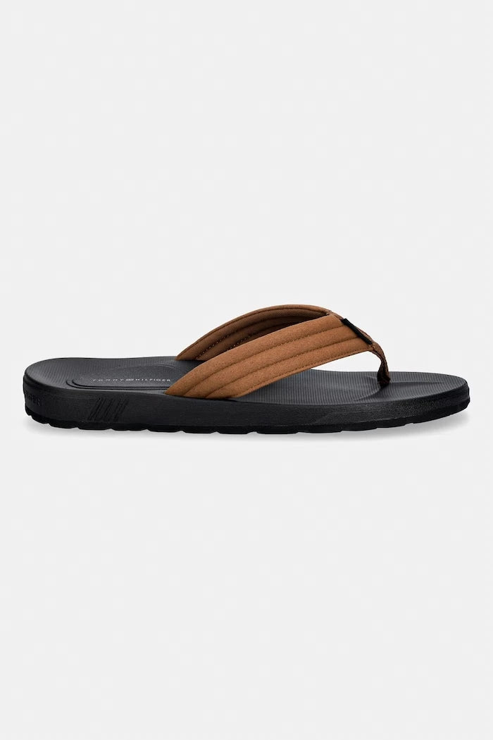 Tommy Hilfiger джапанки мъжки MOLDED HILFIGER LTH BEACH SANDAL