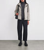 Max Mara Grey The Cube Hooded Puffer Jacket