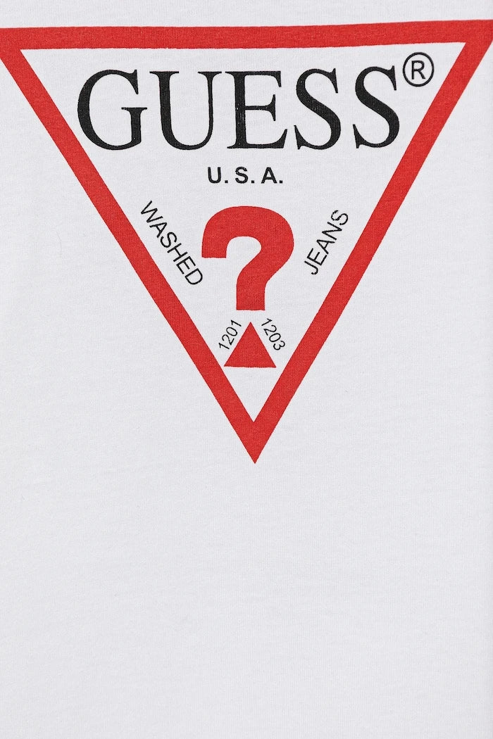 Детска памучна рокля Guess