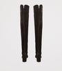 Gianvito Rossi Brown Suede Glen Over-The-Knee Boots 45