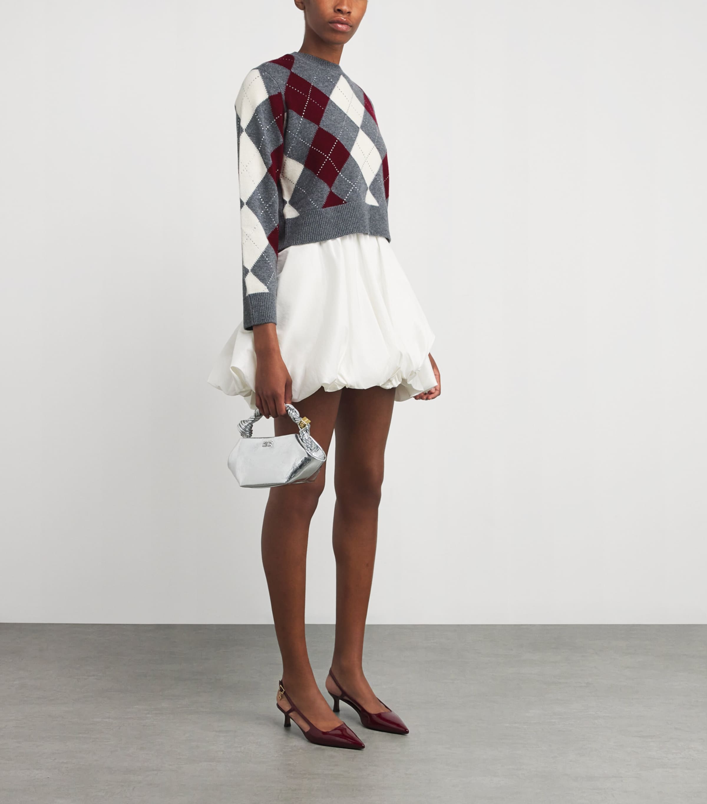 Wool Crystal-Embellished Sweater