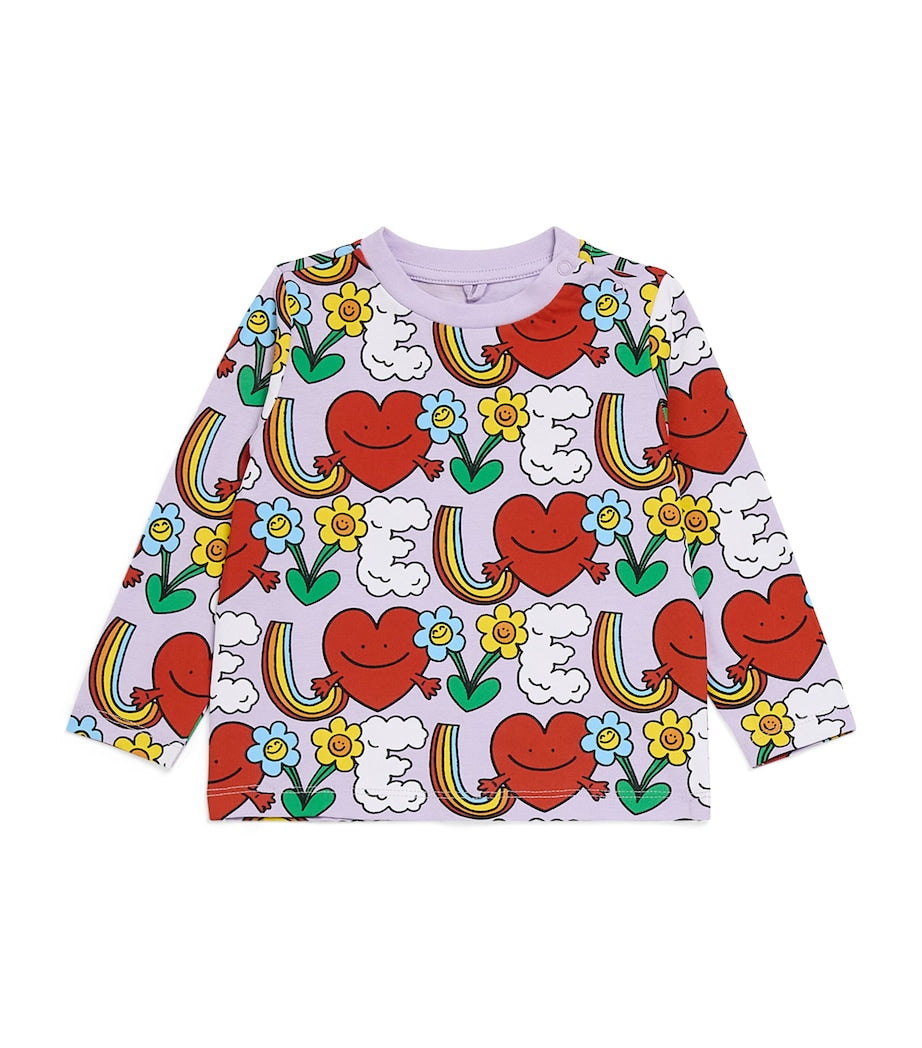 Stella McCartney Kids Cotton Printed T-Shirt (6-36 Months)