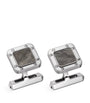 Sterling Silver Santos de Cartier Cufflinks