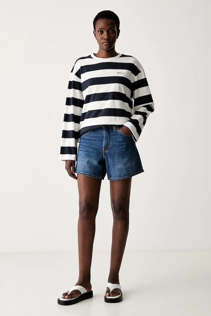 Levi's kadın denim kısa şort CINCH MID-THIGH