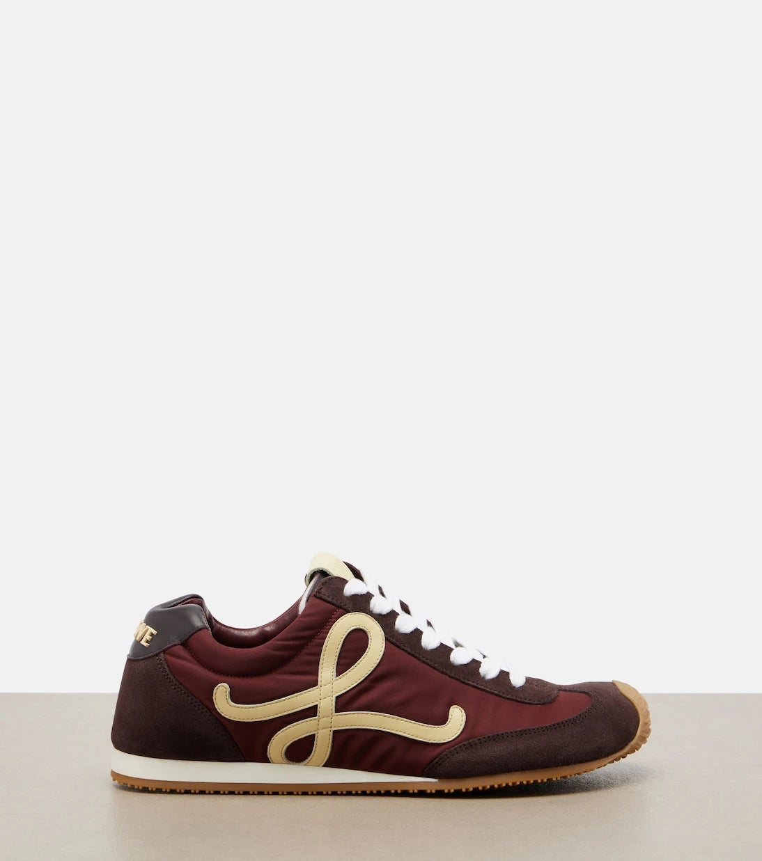 Loewe - Ballet Runner 2.0 suede-trimmed sneakers