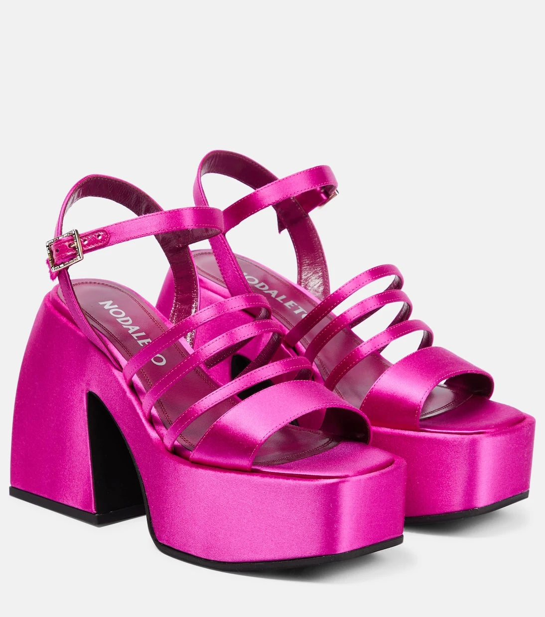 Nodaleto - Bulla Chibi satin platform sandals