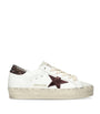 White Leather Hi Star Sneakers