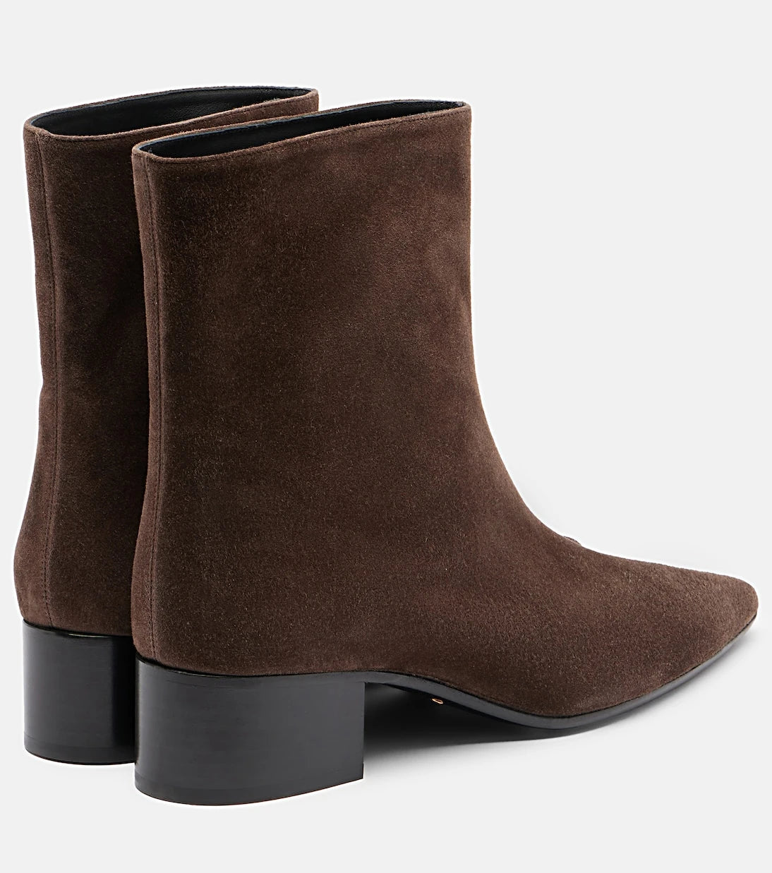 Khaite - Andee suede ankle boots