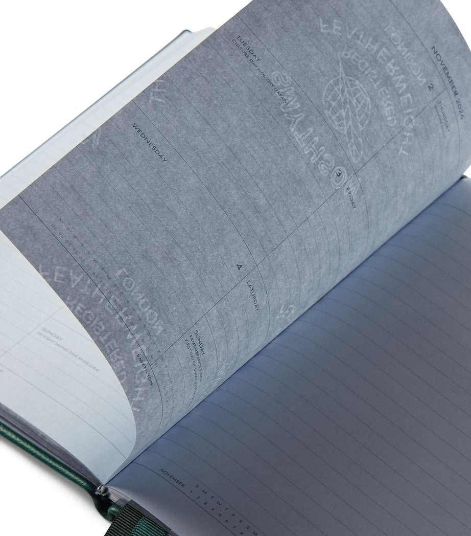 Leather Soho A5 2026 Diary