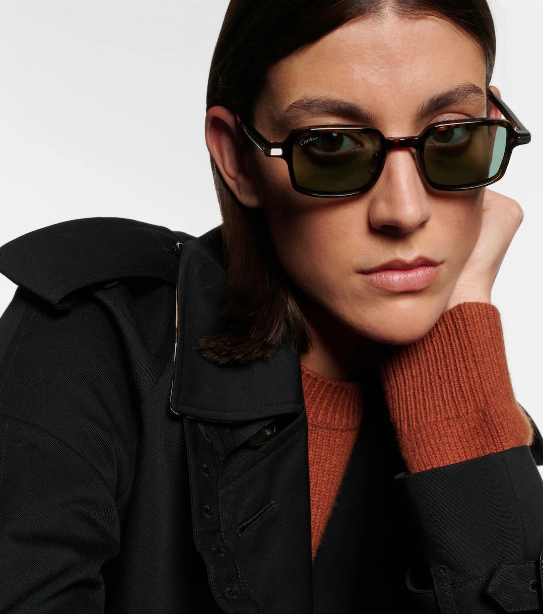 Cartier Eyewear Collection - Signature C rectangular sunglasses