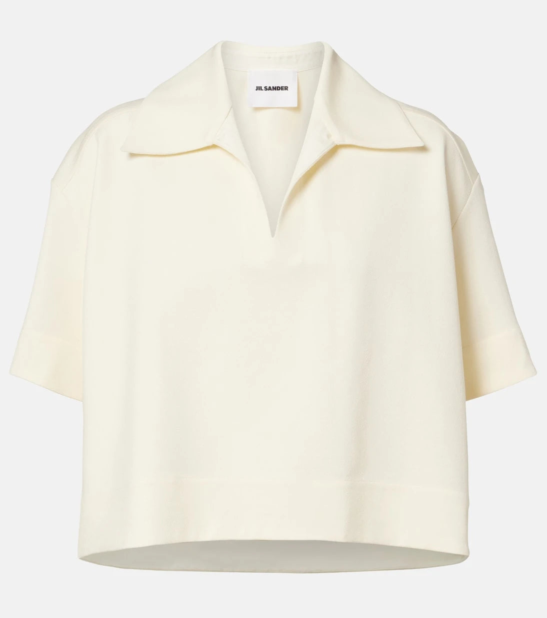 Jil Sander - Örme polo tişört