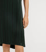 Green Stripe Indra Mini Slip Dress