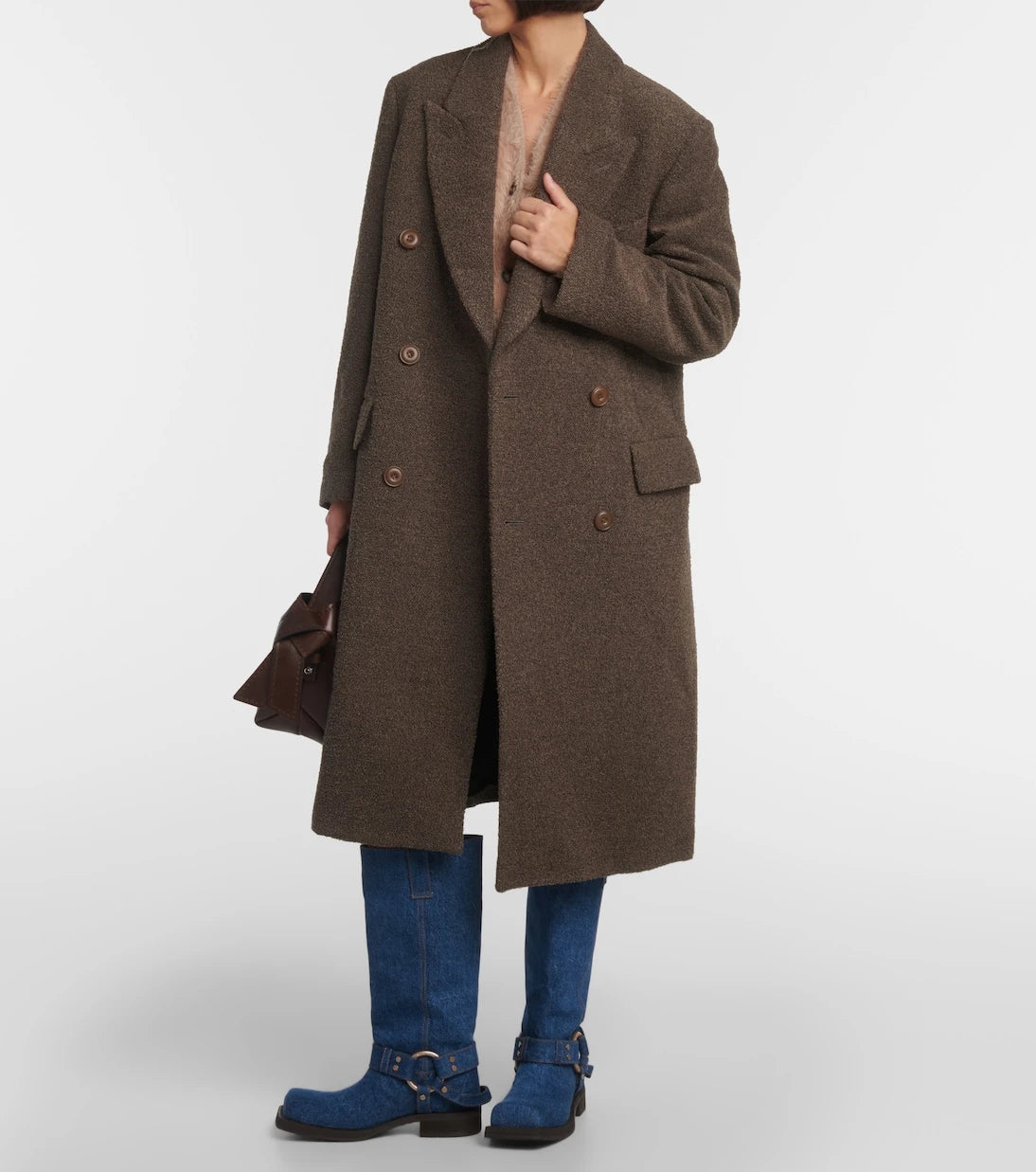 Acne Studios - Balius denim knee-high boots