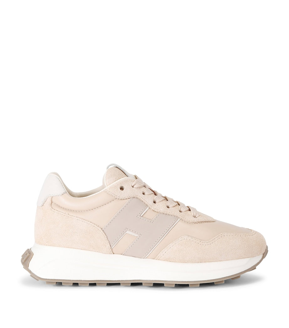 Nude Suede-Blend H641 Sneakers