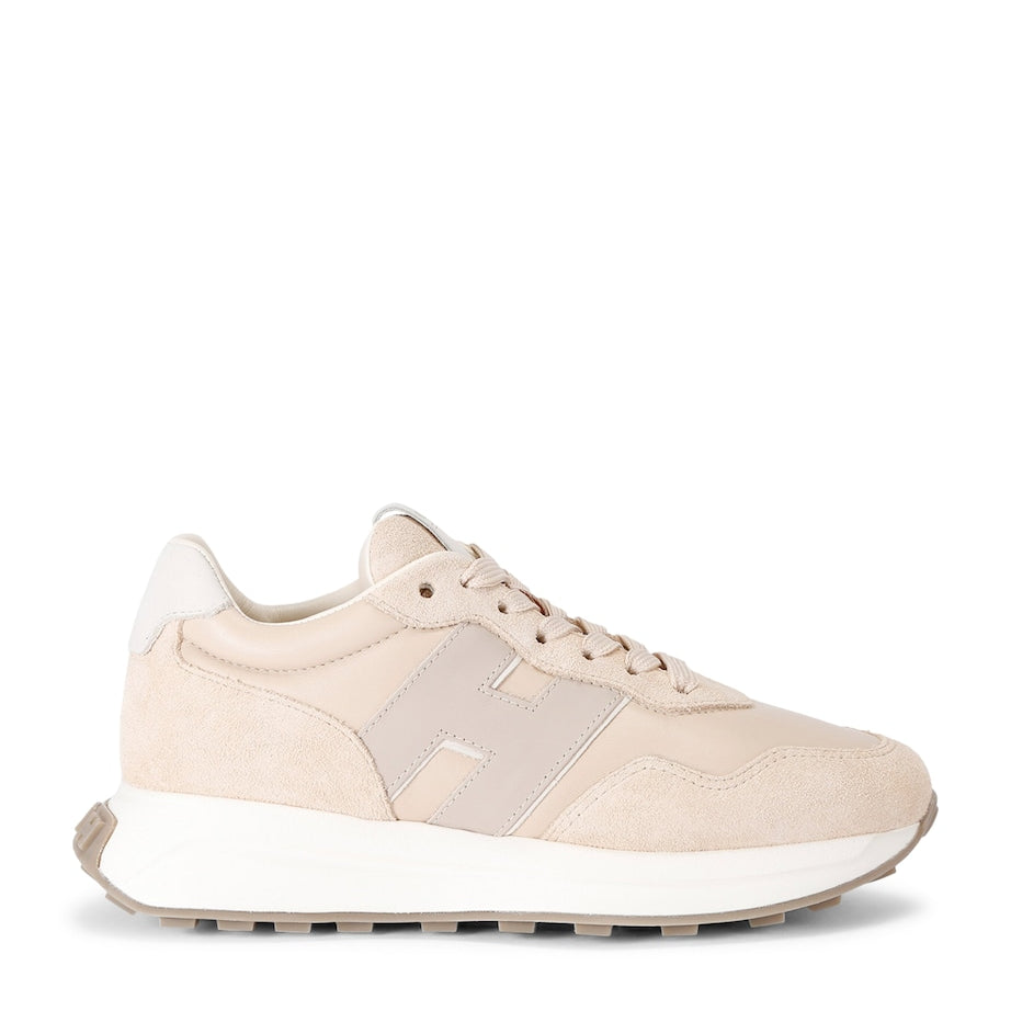 Nude Suede-Blend H641 Sneakers