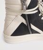 Leather Geobasket High-Top Sneakers