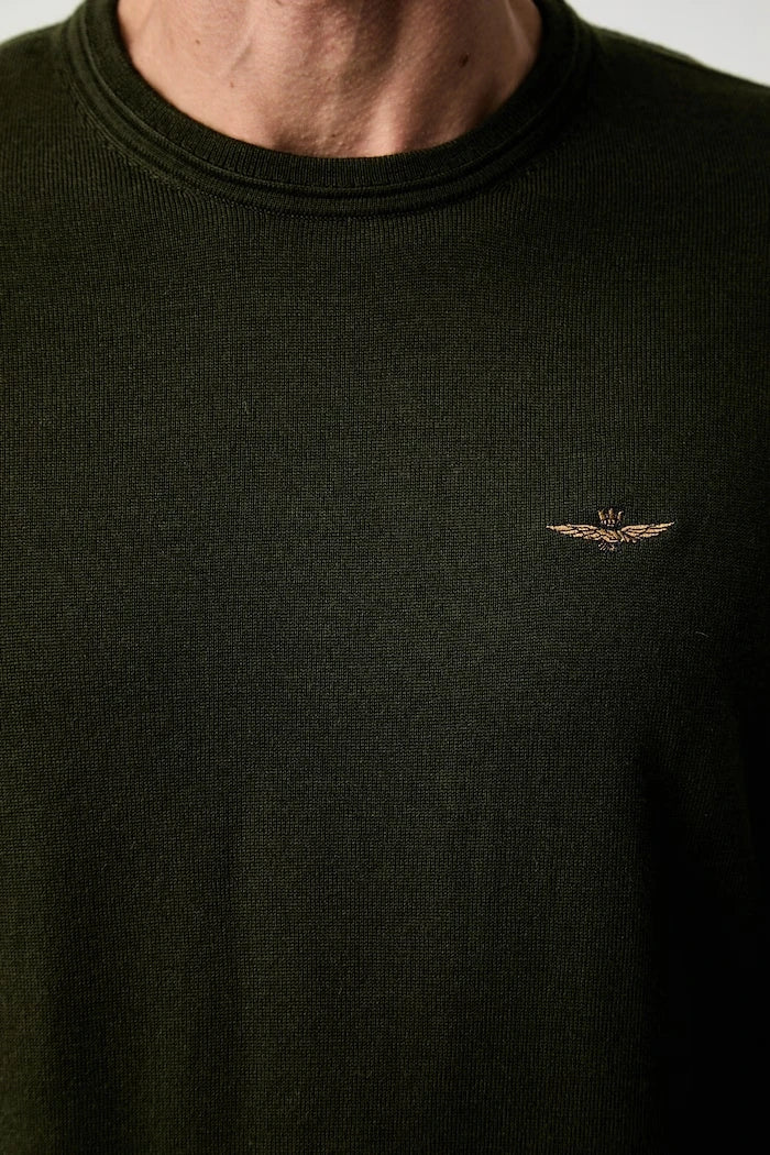 Aeronautica Militare erkek yün kazak