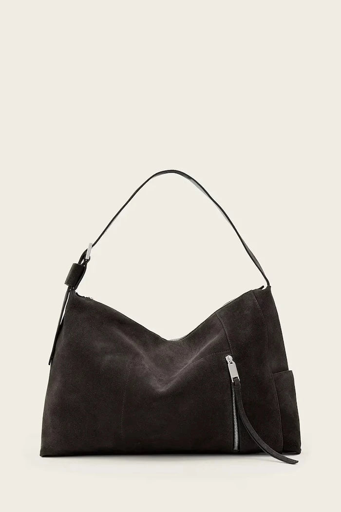 Велурена чанта AllSaints ALBA