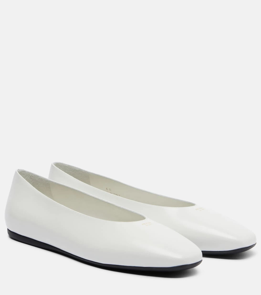 Prada - Leather ballet flats