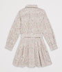 Ralph Lauren Kids Multi Corduroy Belted Floral Print Dress (6-14 Years)