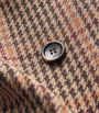 Multi Wool-Cotton Houndstooth Blazer