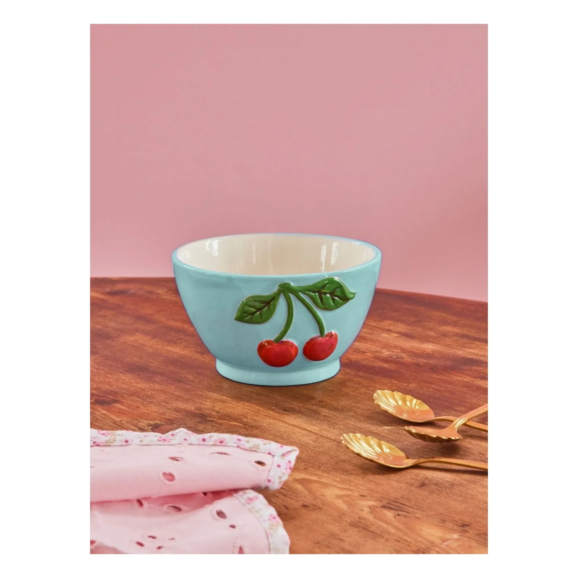 Rice - Ceramic bowl Cherry | Blue