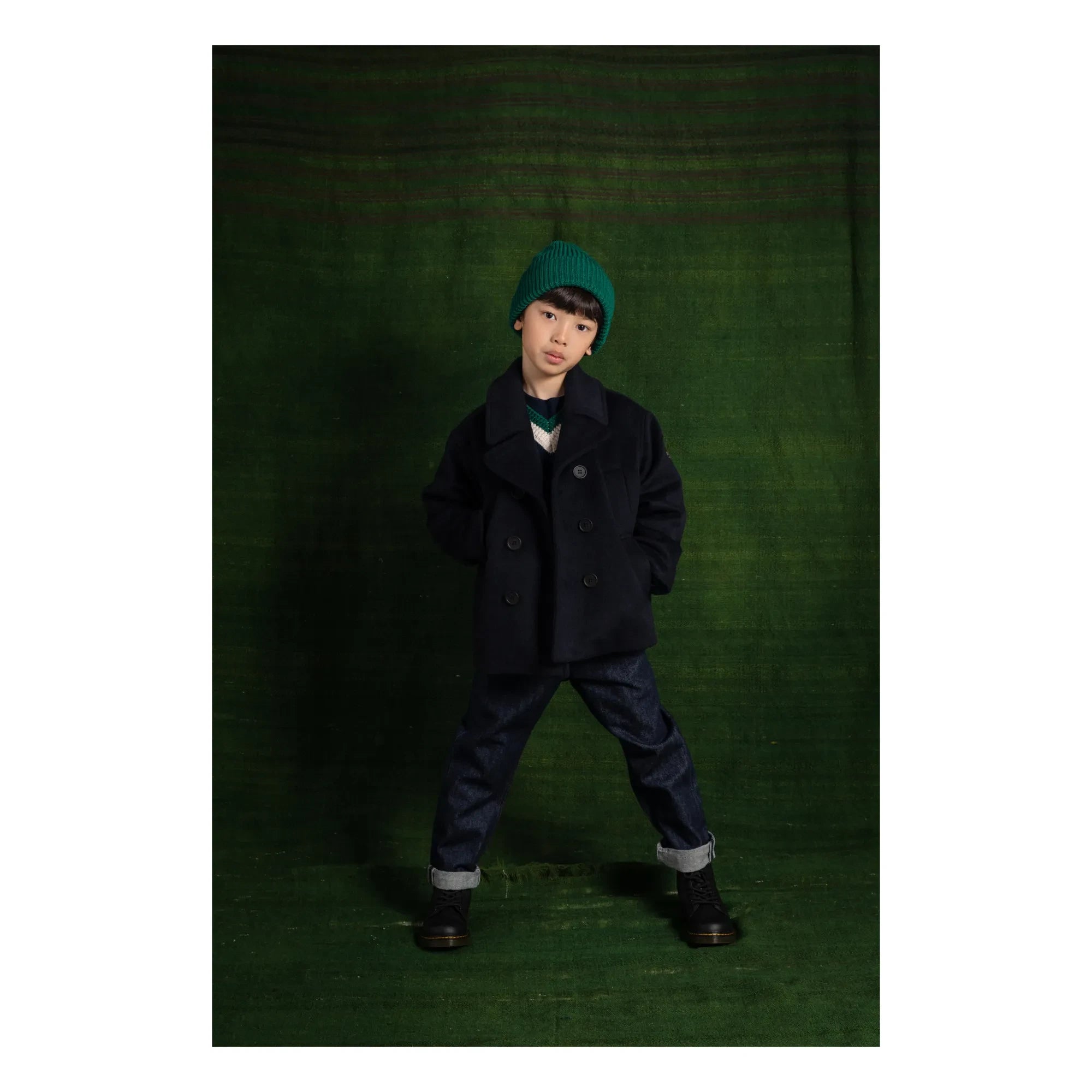 Finger in the nose - Ollibis Tapered Jeans | Navy blue