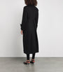 Black Camelwool Collared Coat