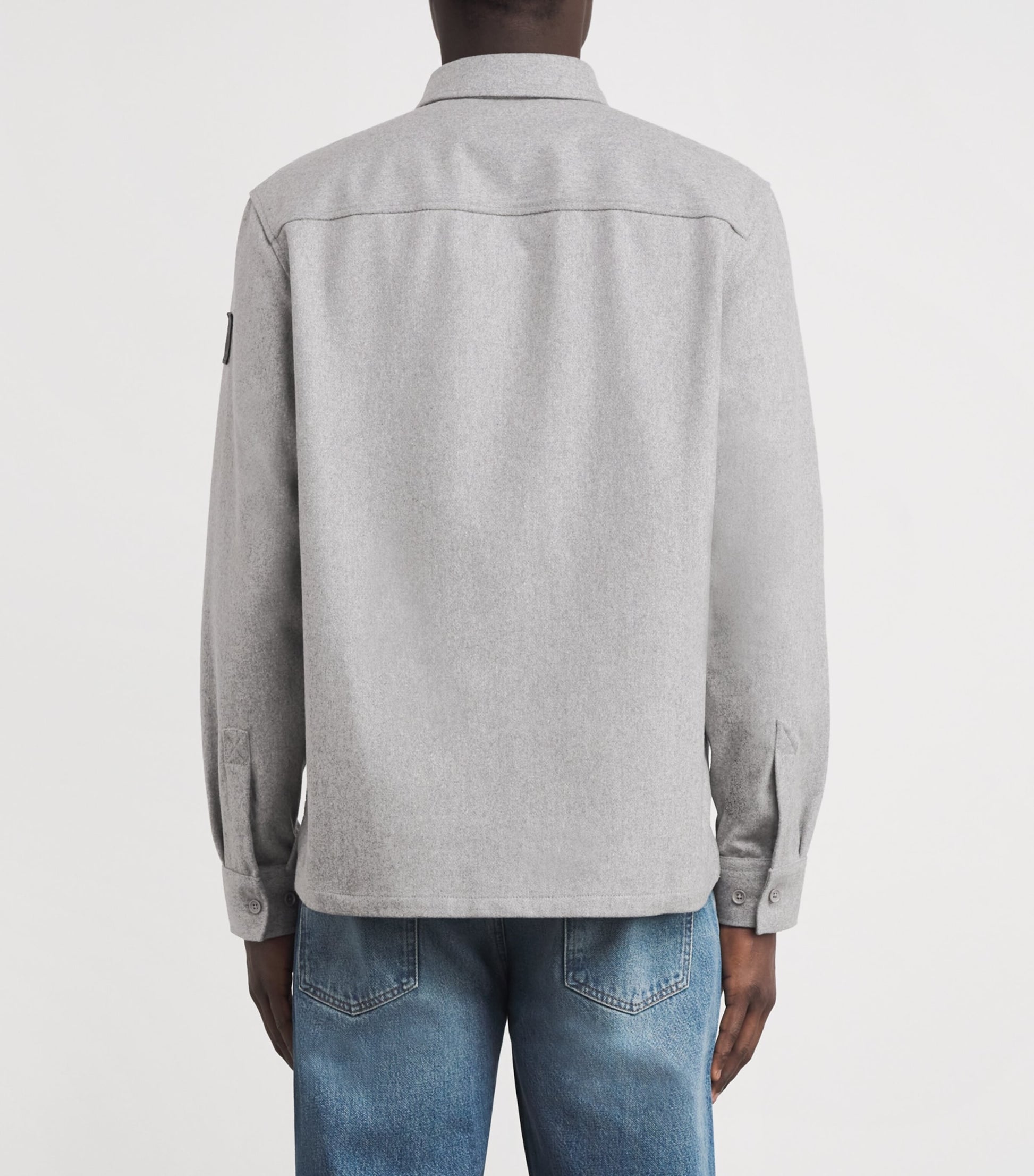 Wool-Blend Pointer Shirt