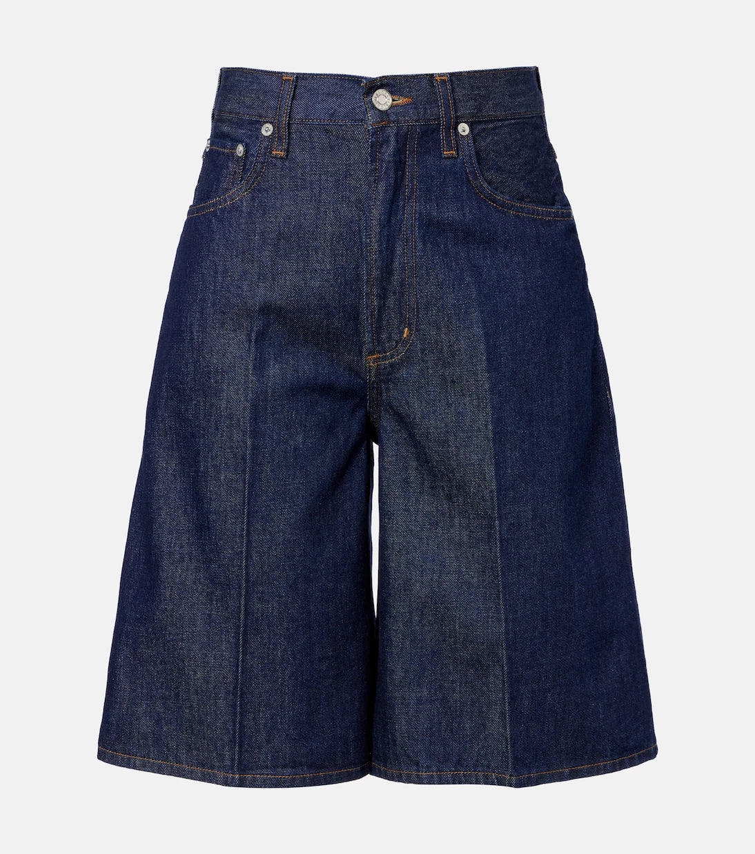Agolde - Nolan denim Bermuda shorts