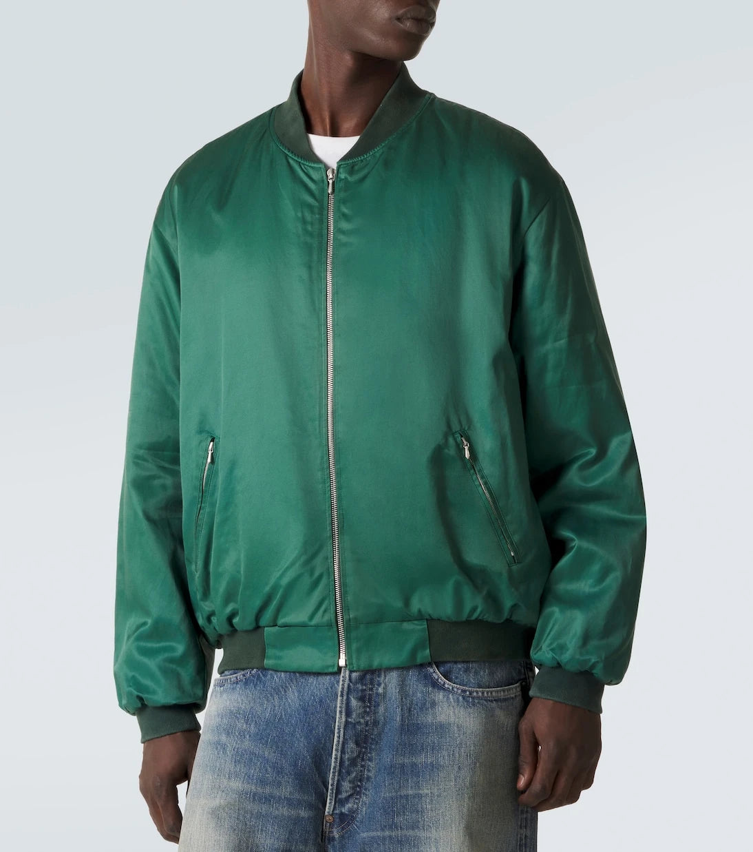 A.Presse - Cotton-blend bomber jacket