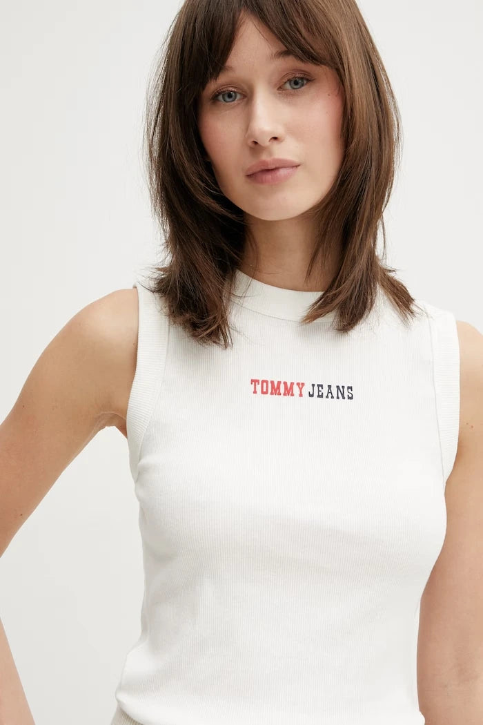 Tommy Jeans Kadın Pamuklu Elastanlı Üst