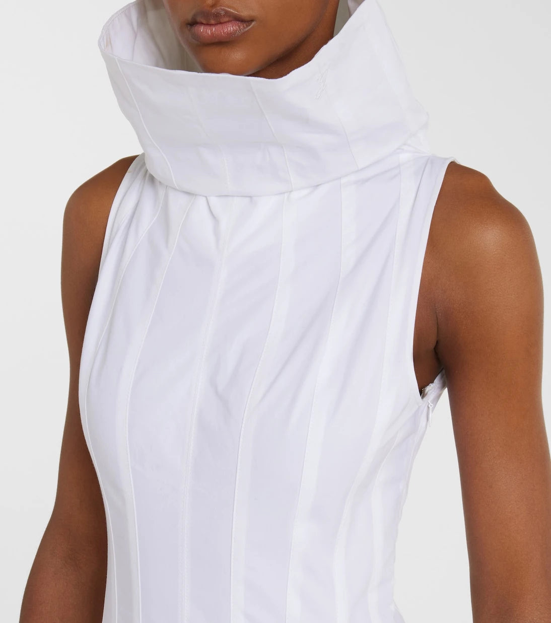 Jacquemus - Triana cotton poplin midi dress