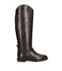 Brunello Cucinelli Brown Leather Riding Boots