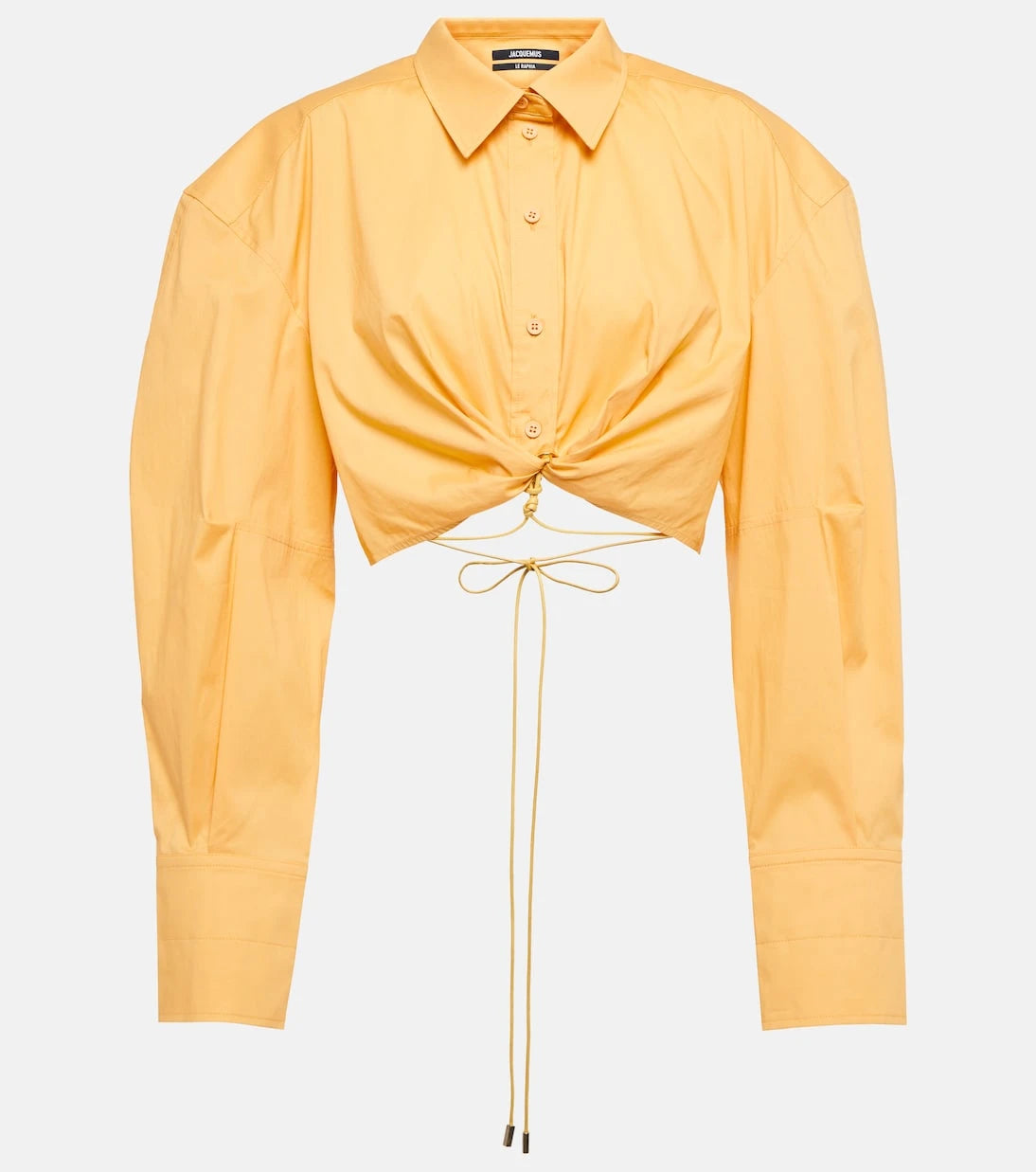 Jacquemus - La Chemise Plidao cotton poplin shirt