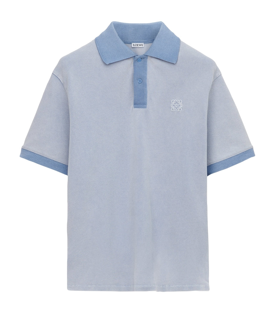 LOEWE Cotton Anagram Polo Shirt