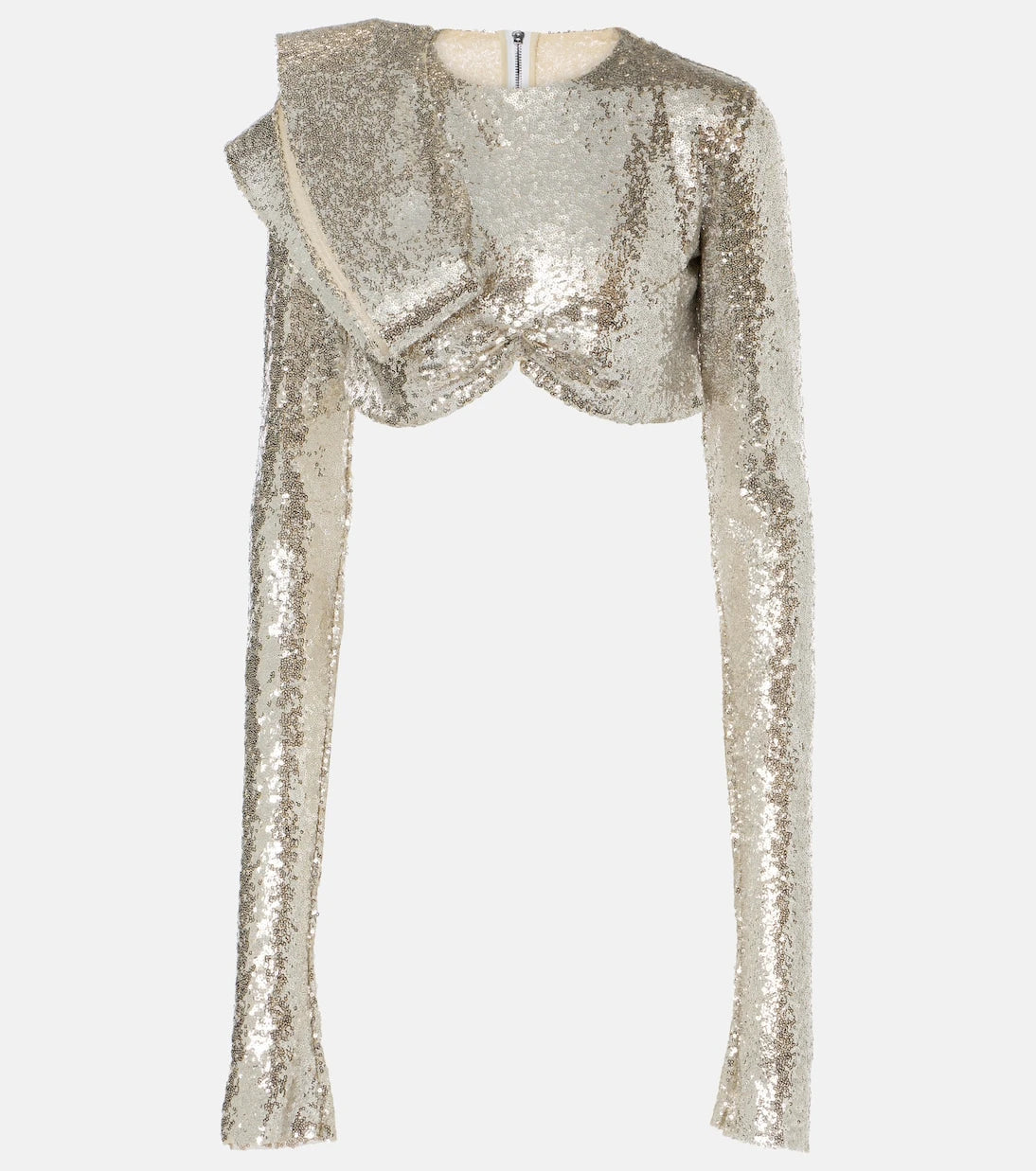 Maticevski - Sequined crop top