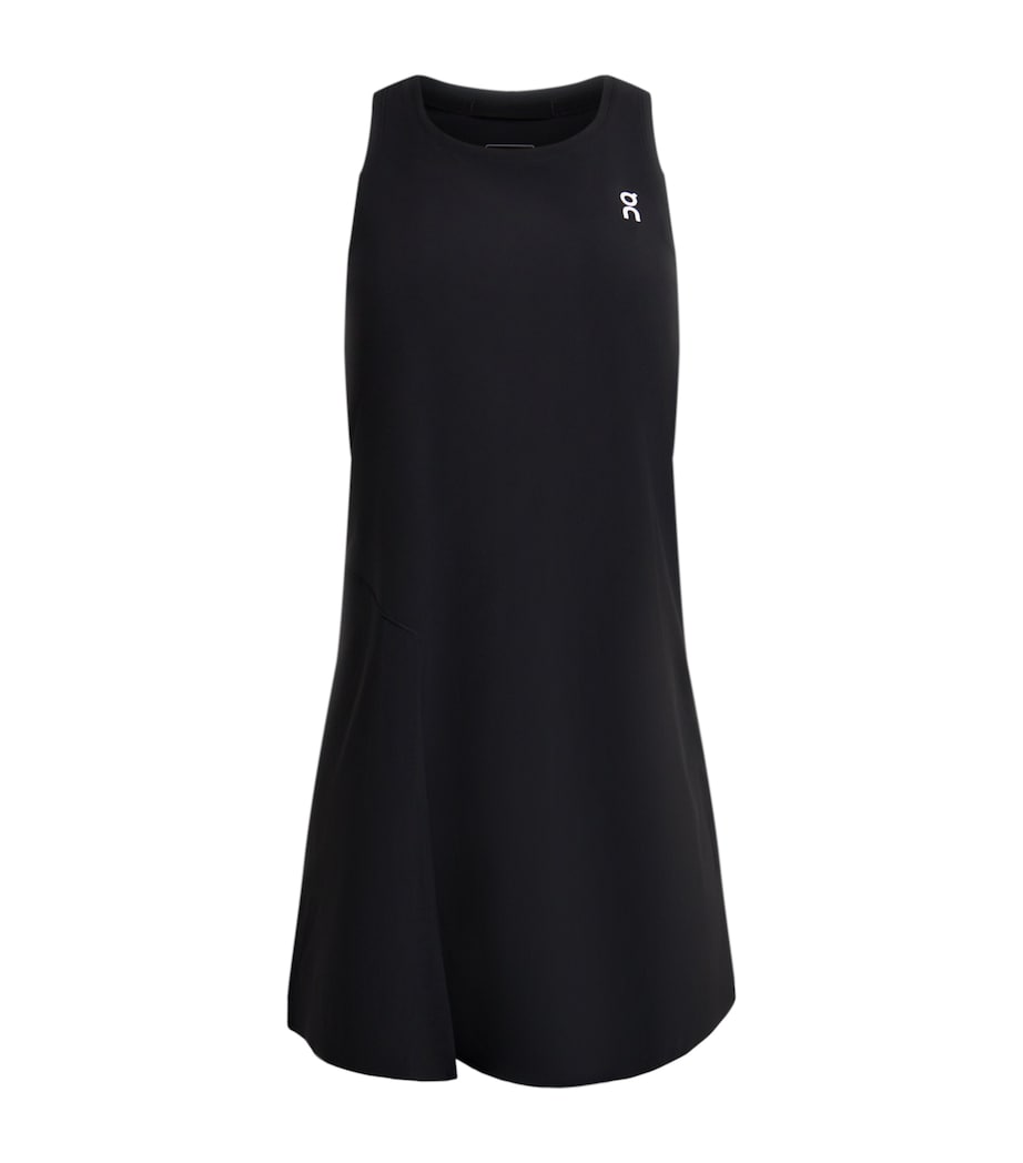 Black Court Mini Tennis Dress