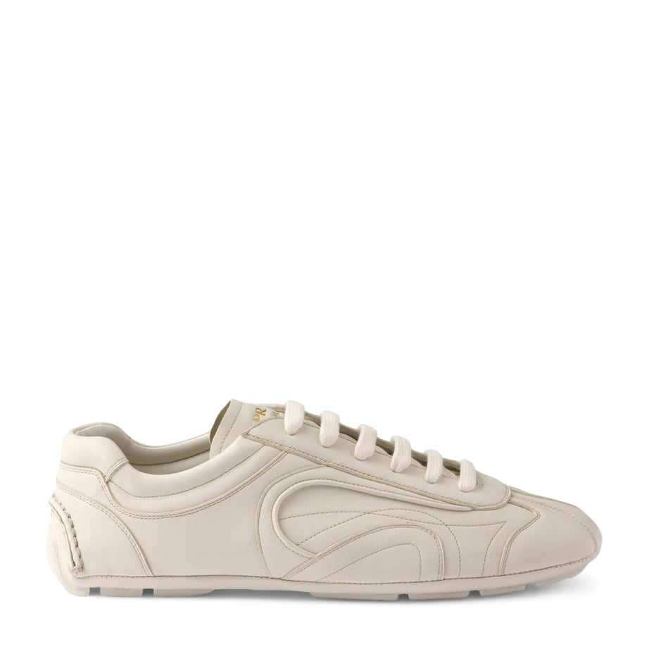 Nappa Leather Antiqued Sneakers